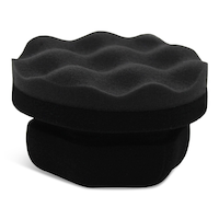 SIMONIZ Contoured Foam Tire Dressing Applicator Pad, Black, 1-pc