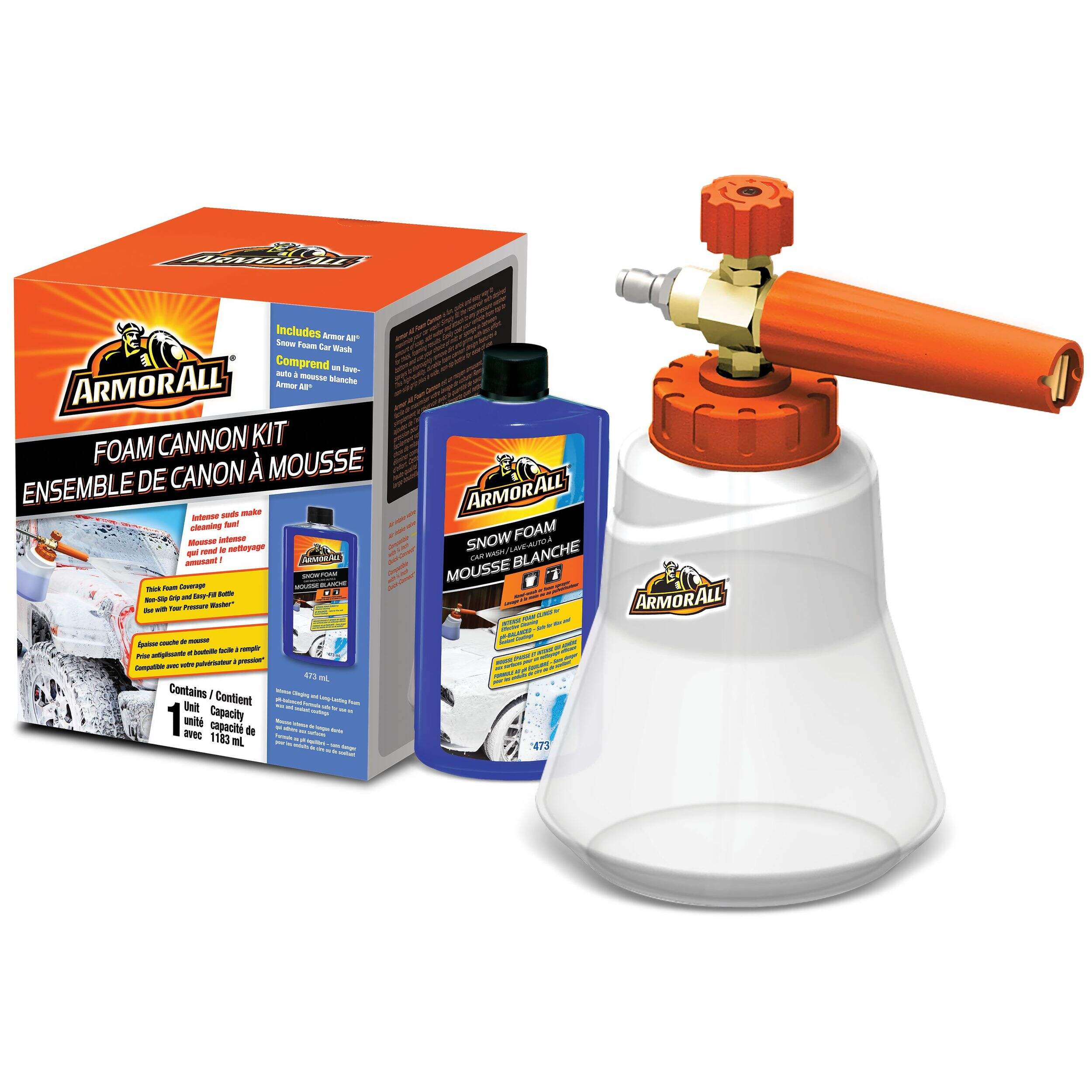 Armor All Foam Cannon Kit with Snow Foam Wash Composite_or_Mixed