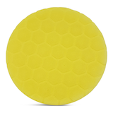 SIMONIZ Platinum Step-1 Hex Polishing Compound Pad, 6-in, Yellow Front_Flat