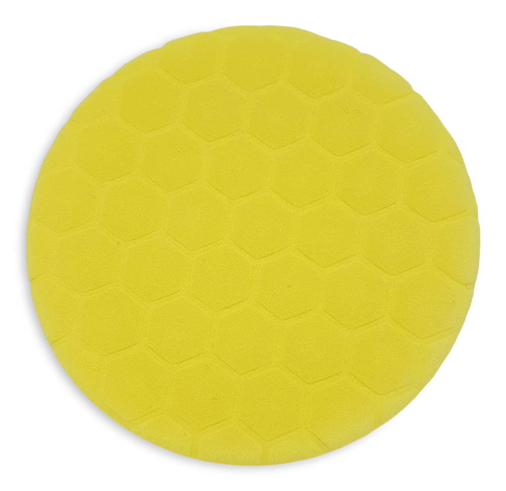 SIMONIZ Platinum Step1 Hex Polishing Compound Pad, 7in, Yellow