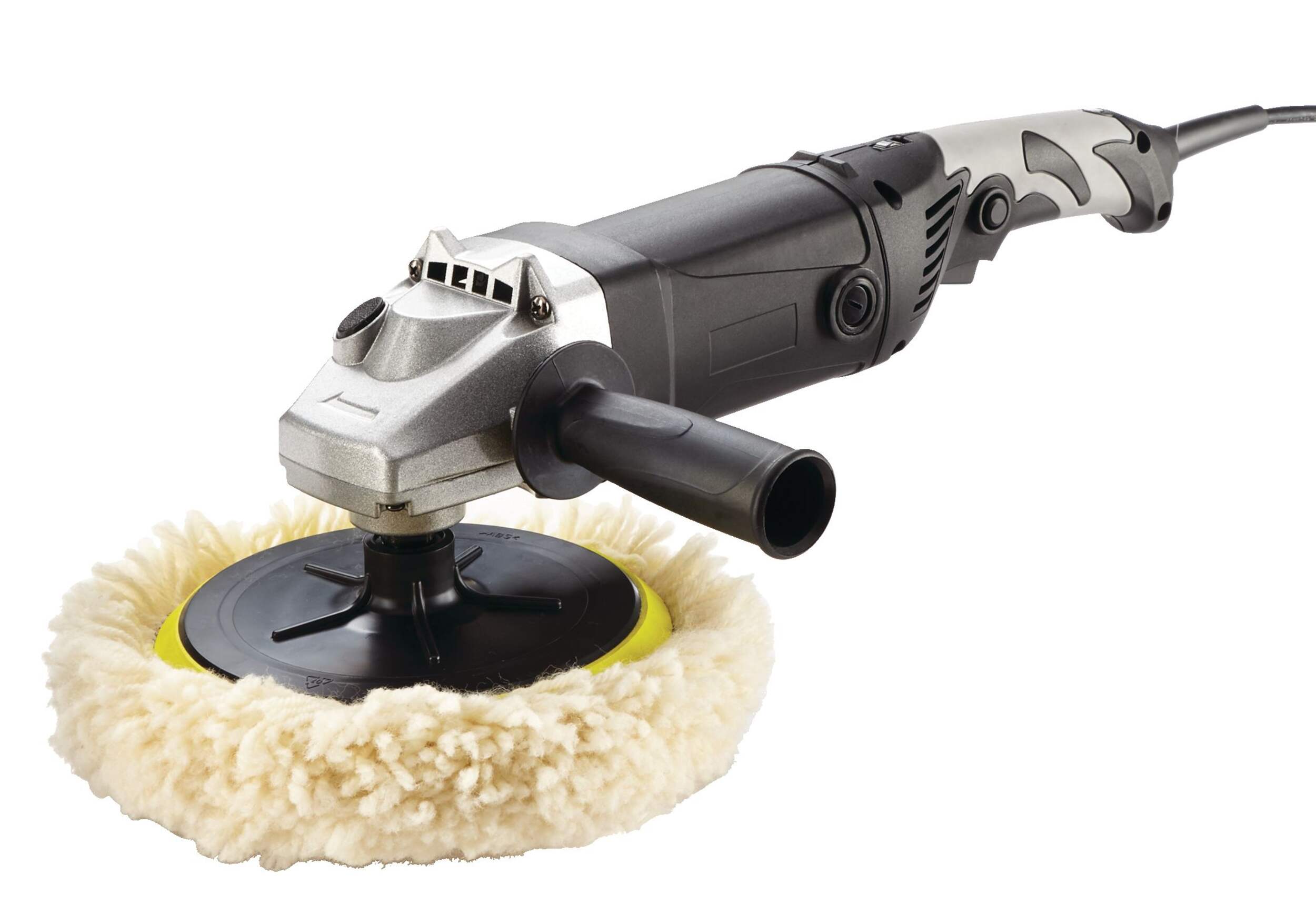 Tampon abrasif pour polissage en laine synthétique SIMONIZ Platinum Front_Angled_Left