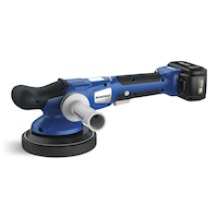SIMONIZ 20V Cordless Brushless Random Orbit Polisher, 6-in, with PWR POD 4.0Ah battery Front_Three_Fourths_Angled_Left