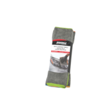 SIMONIZ Platinum Microfibre Towels, 15 x 15-in, Grey, 10-pk Front_Angled_Left