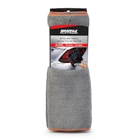 SIMONIZ Platinum Microfibre Lint-Free Detailing Towels, 16 x 16-in, Grey, 4-pk Front_Flat