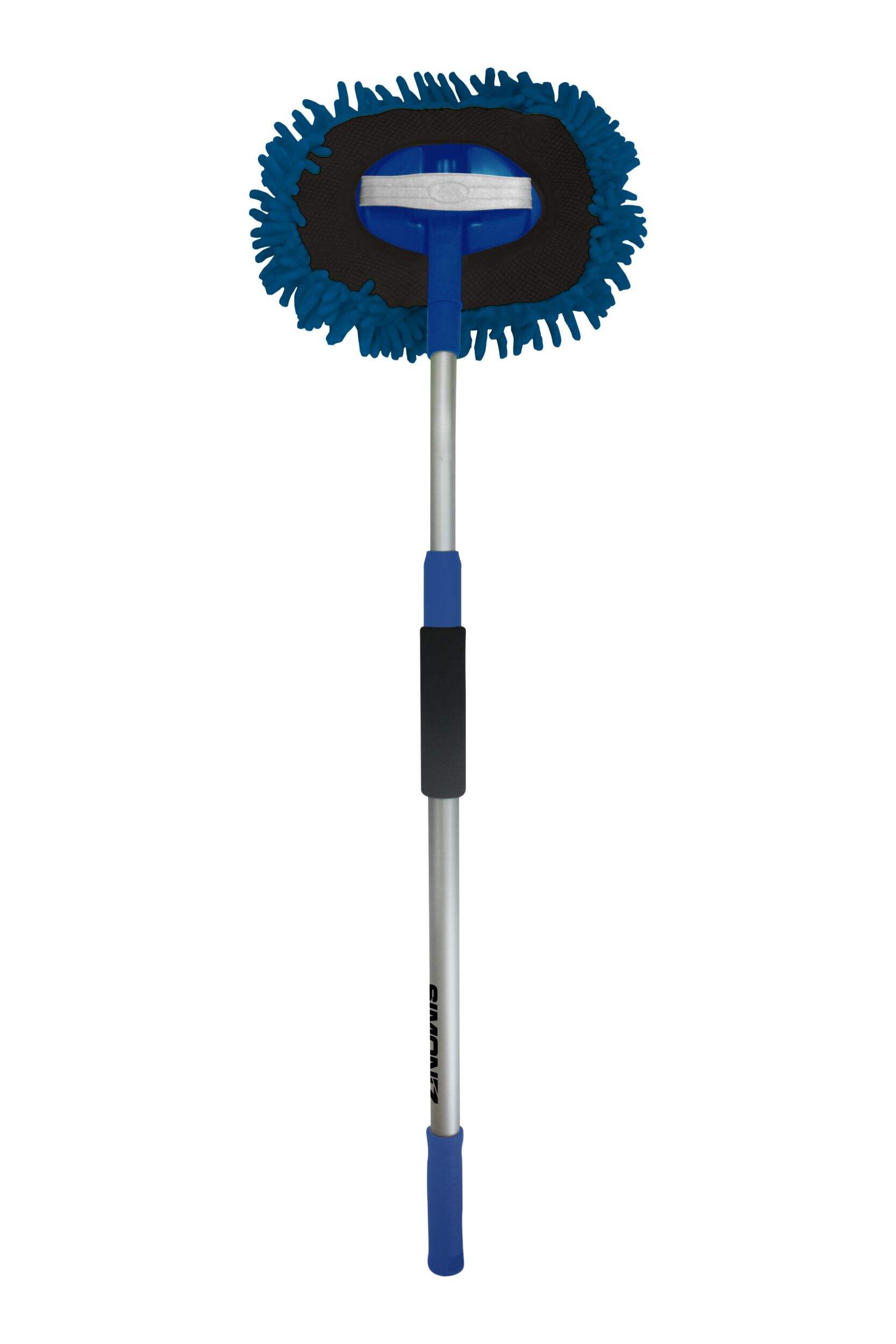 SIMONIZ Extendable Microfibre Chenille Car Wash Cleaning Mop Front_Flat