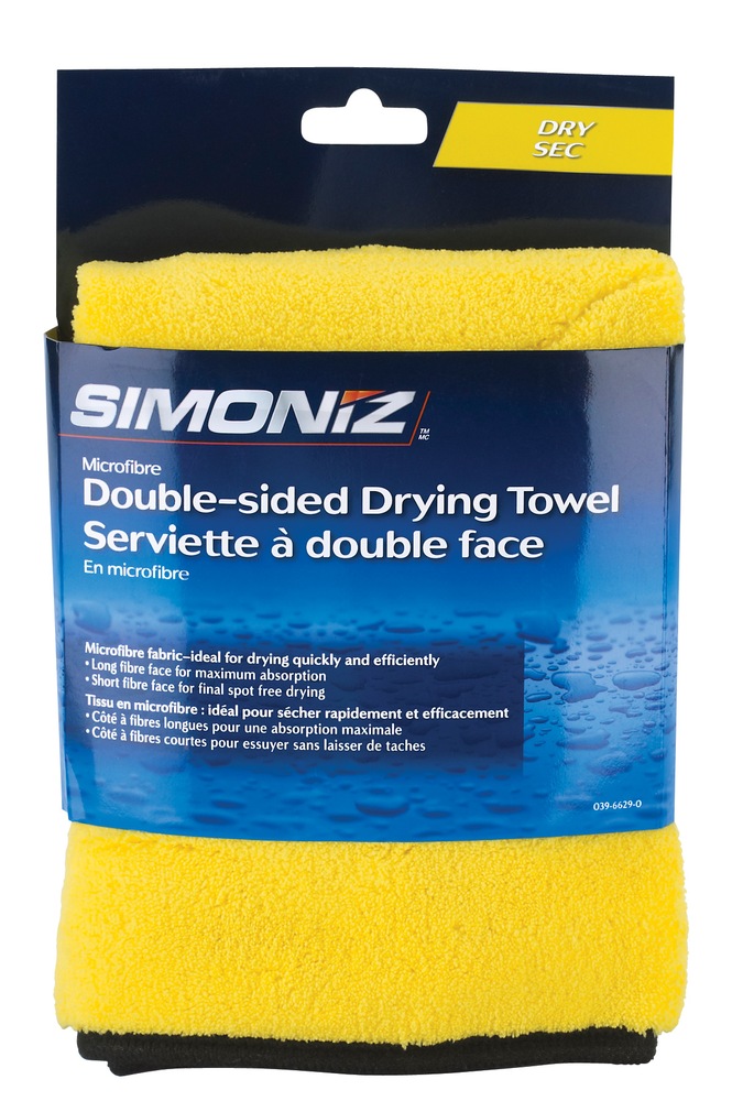 Simoniz Microfibre DoubleSided Drying Towel Canadian Tire