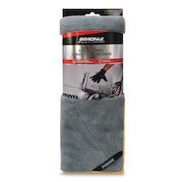 SIMONIZ Platinum 2-in-1 Plush Edged Drying Towel, 4.5 sq.ft., Grey, 1-pc