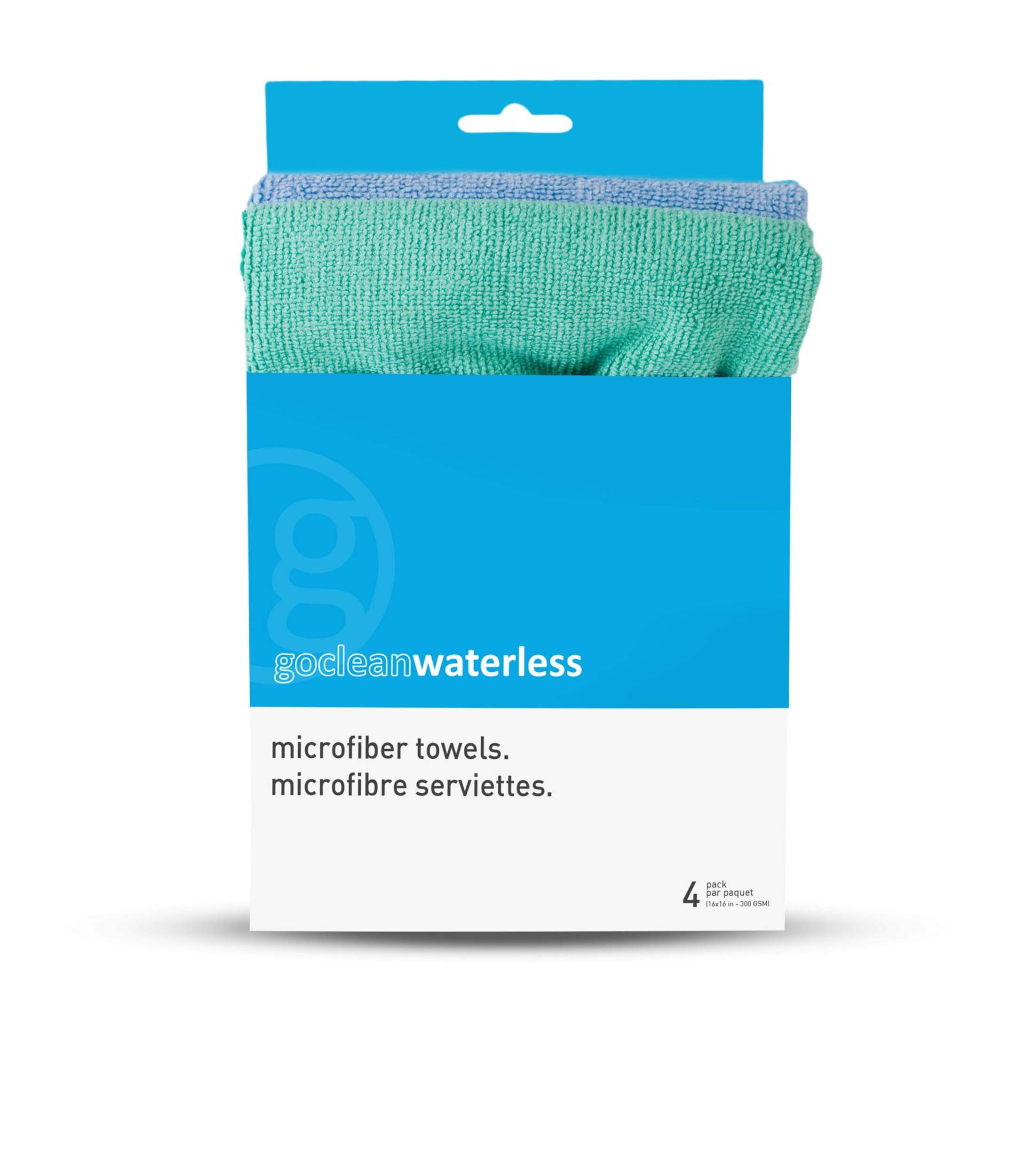 Goclean Drying Towels, 4-pk Front_Flat