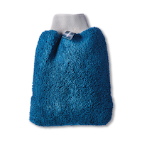 Gant de lavage en microfibres SIMONIZ, bleu Front_Flat
