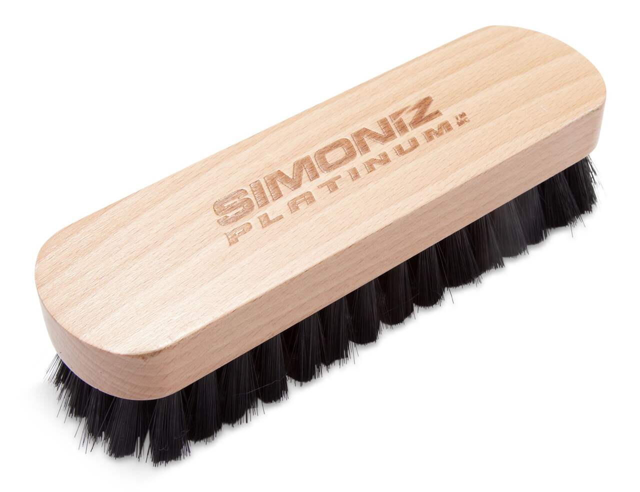 SIMONIZ Platinum Car Wash Wooden Stiff Bristle Wood Brush