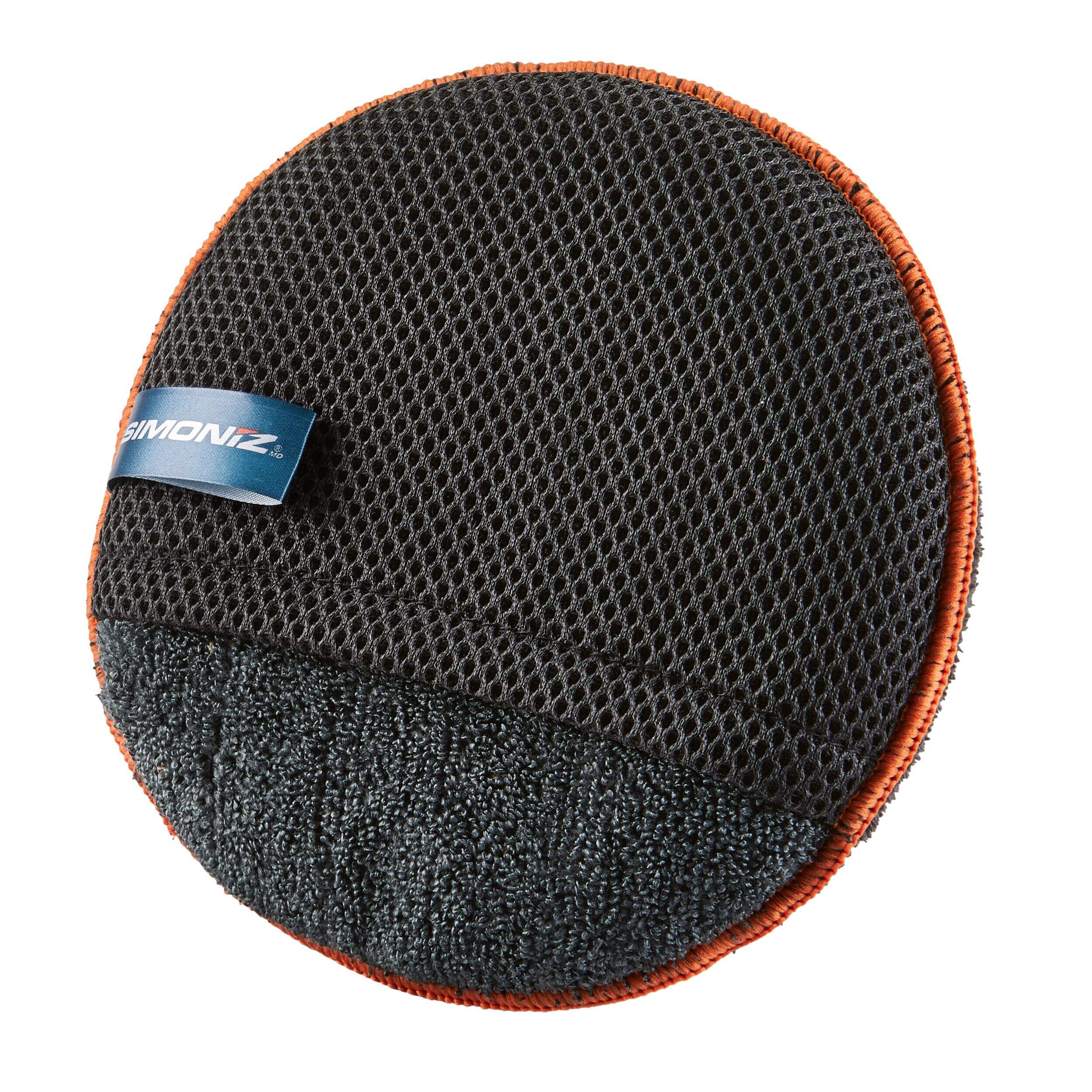 SIMONIZ Platinum Large Wax Applicator Pads, 8-in, 2-pk Front_Angled_Left