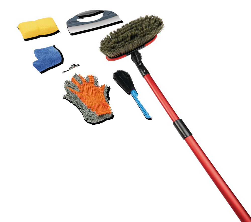 20 Pcs Detailing Brush Set (intérieur et extérieur) Kit de nettoyage de  voiture avec gant de lavage de voiture et ensemble