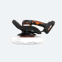 WORX WX856L 20V Brushed Cordless Polisher, 10-in Front_Flat