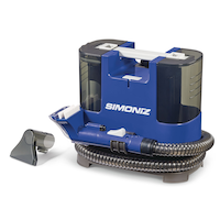 Simoniz PWR POD Carpet & Upholstery Compact Spot Cleaner, Bare Tool Front_Three_Fourths_Angled_Left