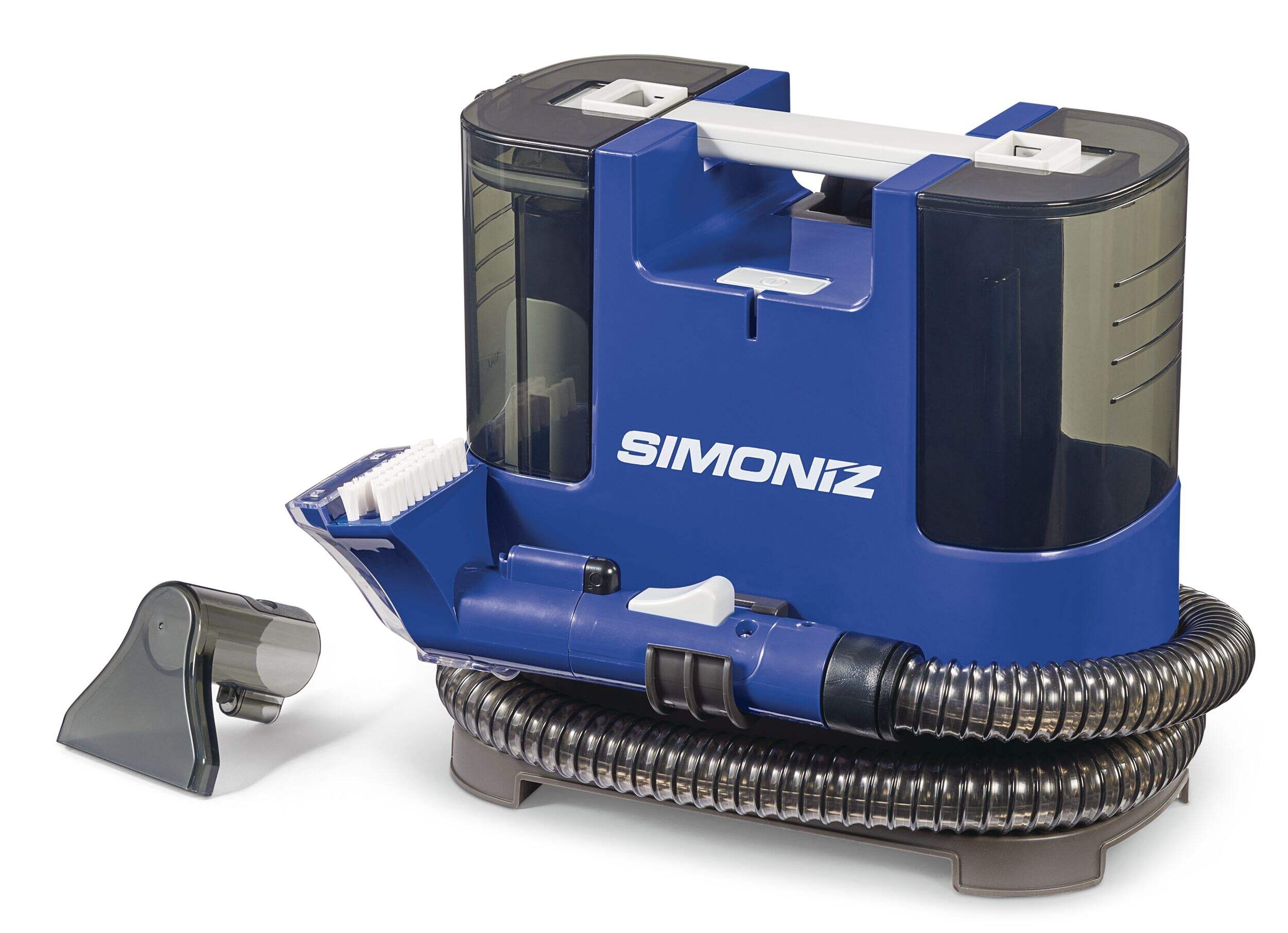 Simoniz PWR POD Carpet & Upholstery Compact Spot Cleaner, Bare Tool Front_Three_Fourths_Angled_Left