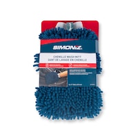 Simoniz Chenille Wash Mitt, 8-in x 11-in Front_Flat