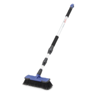 SIMONIZ Flow-Through Compact Wash Brush with 52-in Extendable Handle Front_Three_Fourths_Angled_Left