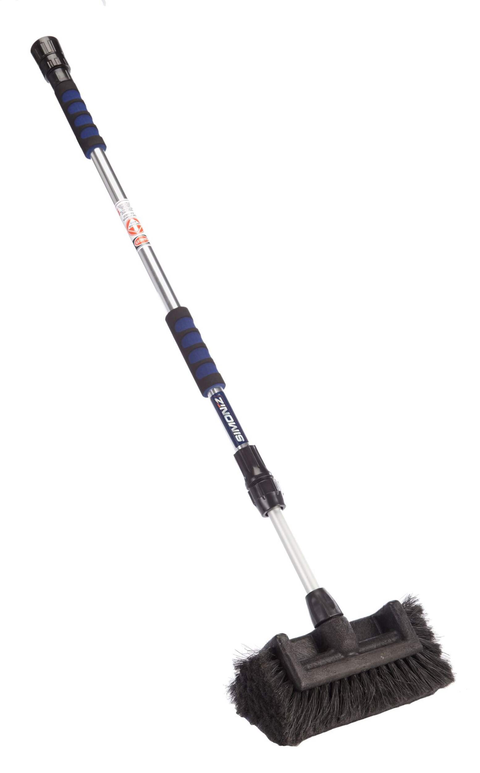 Brosse de lavage télescopique Simoniz, 36 à 62 po Front_Angled_Right