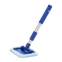 SIMONIZ Microfibre Reach & Clean Tool, Blue Front_Angled_Left