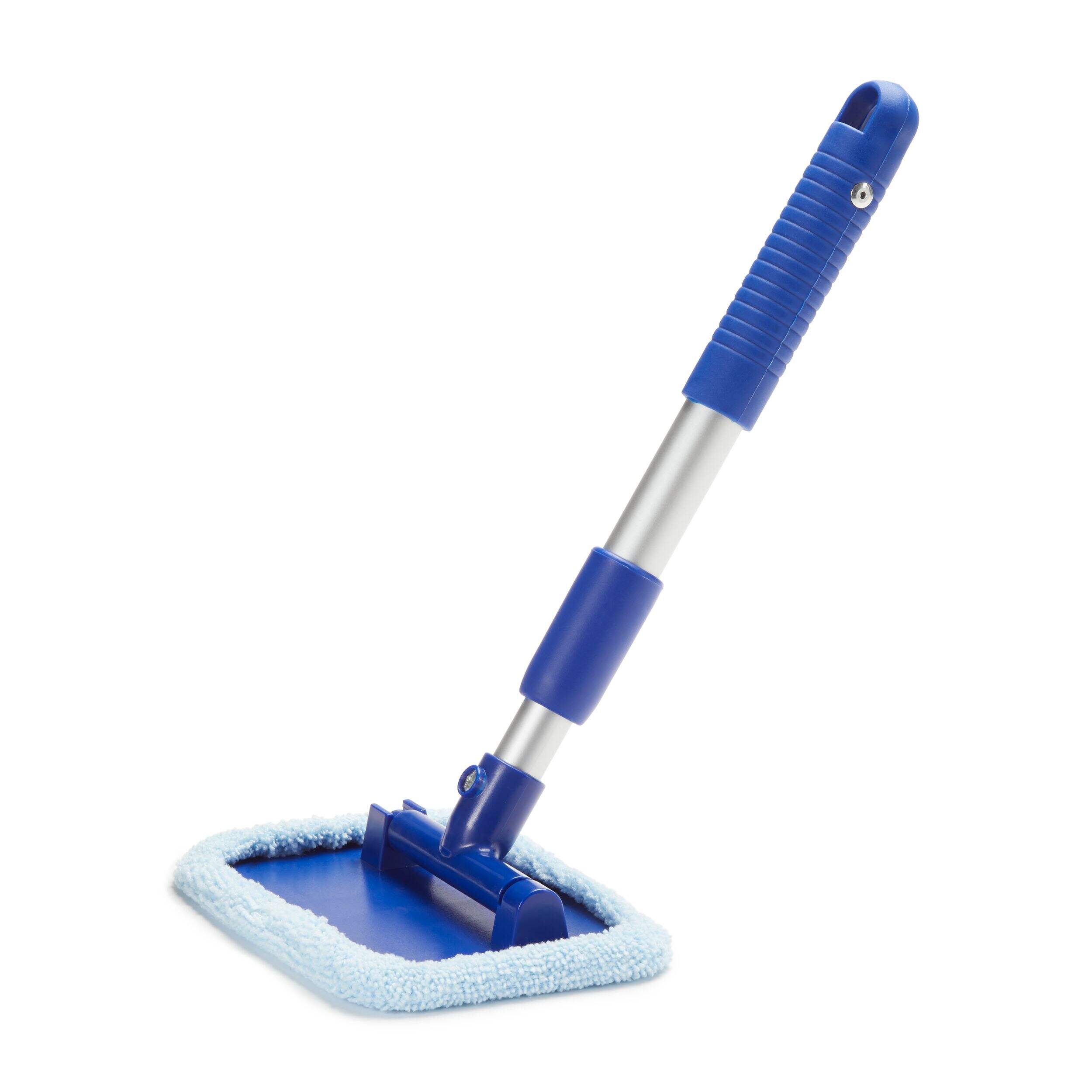 Outil en microfibres SIMONIZ Reach and Clean, bleu Front_Angled_Left