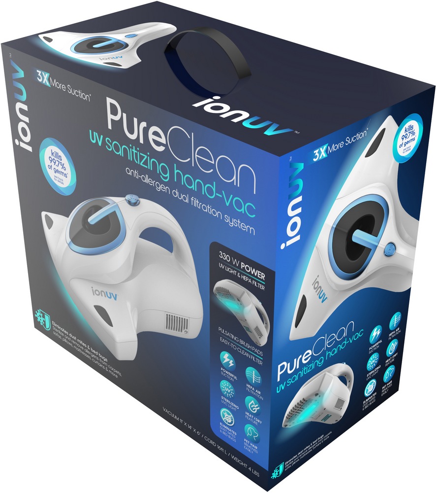 Tzumi Ion UV Pure Clean Sanitizing Cordless Handheld Vacuum Canadian Tire