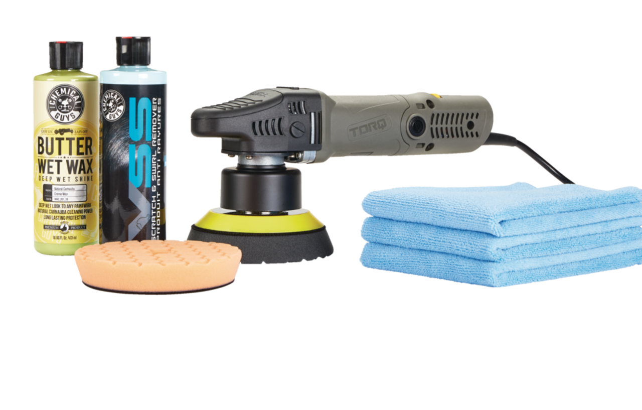 Chemical guys swirl remover kit hot sale