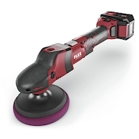 Polisseuse rotative Flex Polisseuse rotative sans fil et sans balais avec batterie et chargeur, PE 150 18.0-EC/5,0 18.0-EC/5.0, 1450 tr/min Front_Three_Fourths_Angled_Left