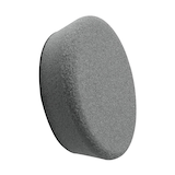 FLEX 555145 Foam Finishing Pad, 2-in, Black Front_Three_Fourths_Angled_Right