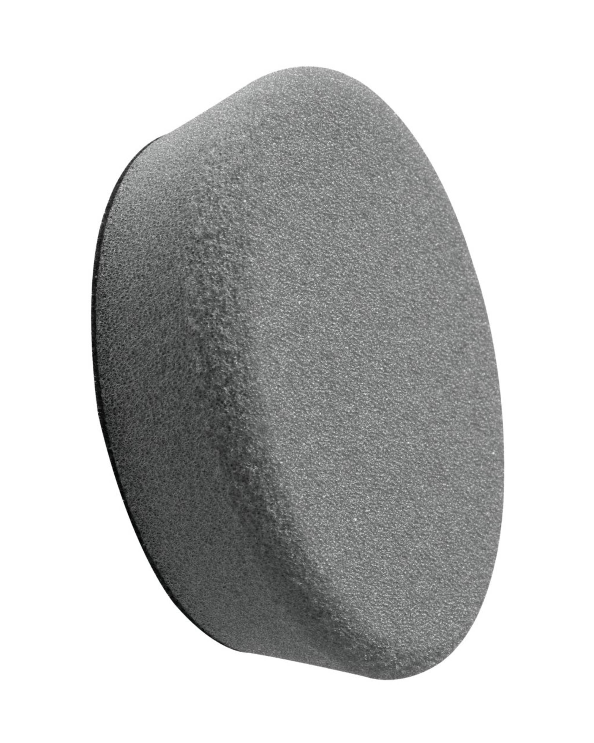 Tampon de finition FLEX 555140, 3 po, noir Front_Three_Fourths_Angled_Right