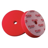 FLEX 750228 Thick Foam Finishing Pad, 6.5-in, Red Composite_or_Mixed