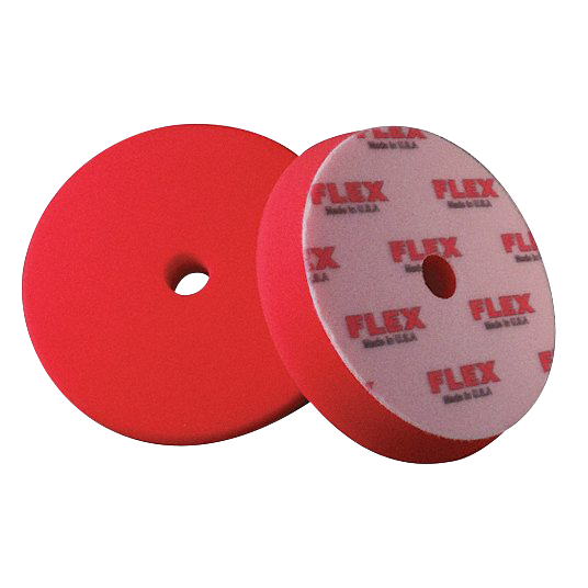 FLEX 750228 Thick Foam Finishing Pad, 6.5in, Red Canadian Tire
