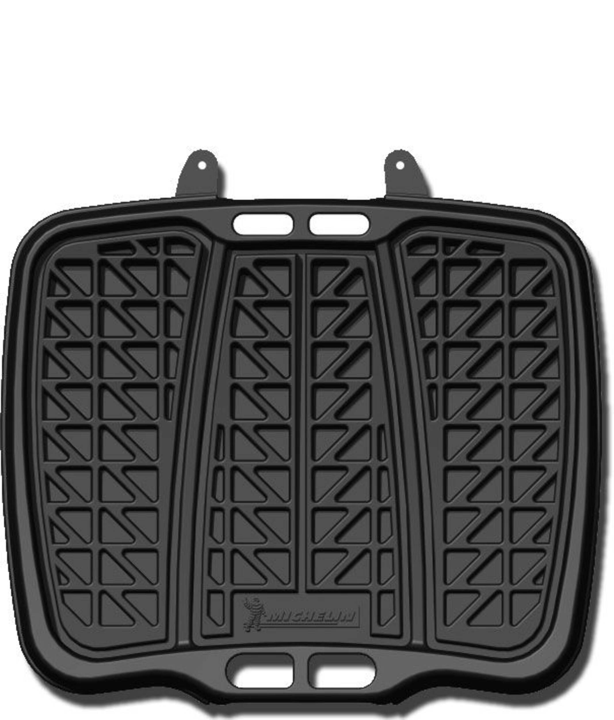 Michelin Extreme Rear Floor Mat, Black Overhead_Flat