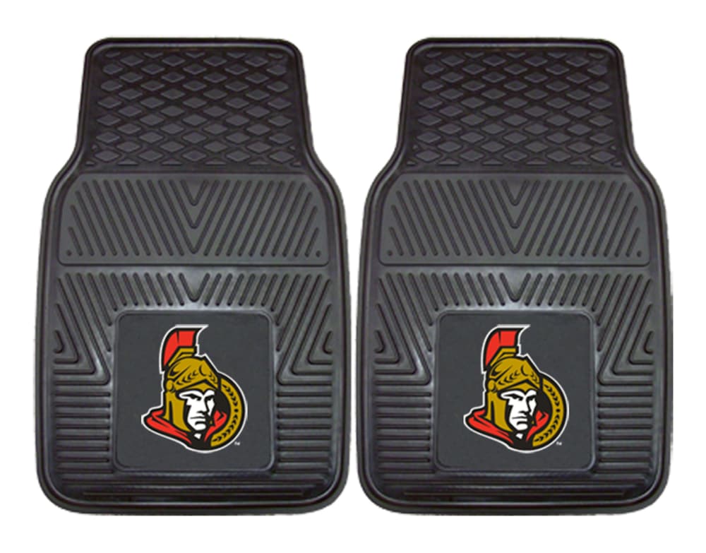 Fan Mats NHL Ottawa Senators Car Mat Set, Black, 2pk Canadian Tire
