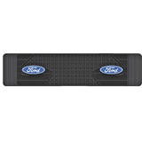 Tapis arrière Ford, 2e&nbsp;rangée, noir et bleu Overhead_Flat