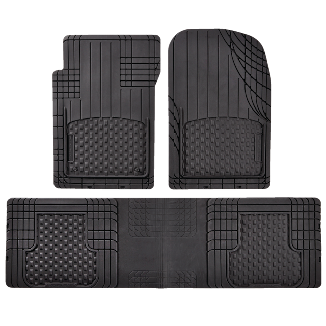 WeatherTech Universal Floor Mat Set, Black, 3pk Canadian Tire