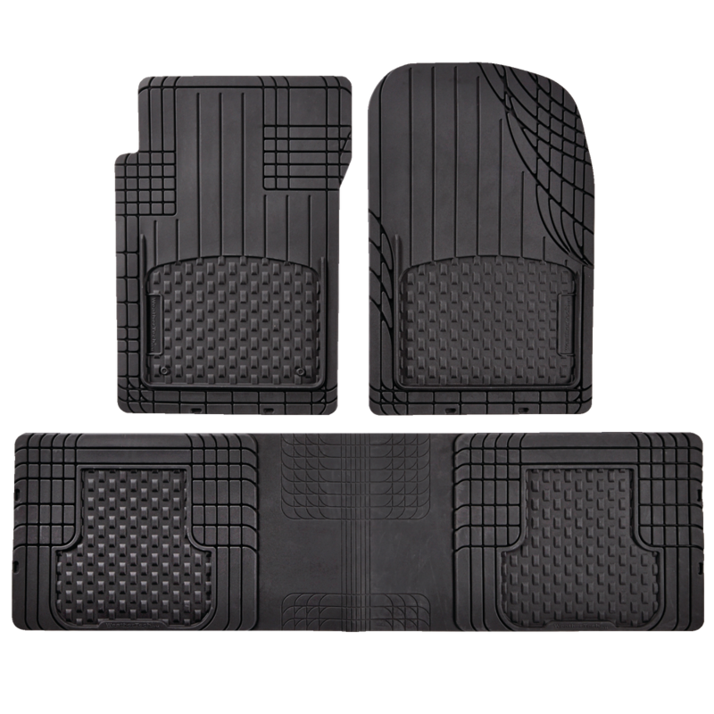 WeatherTech Universal Floor Mat Set, Black, 3pk Canadian Tire