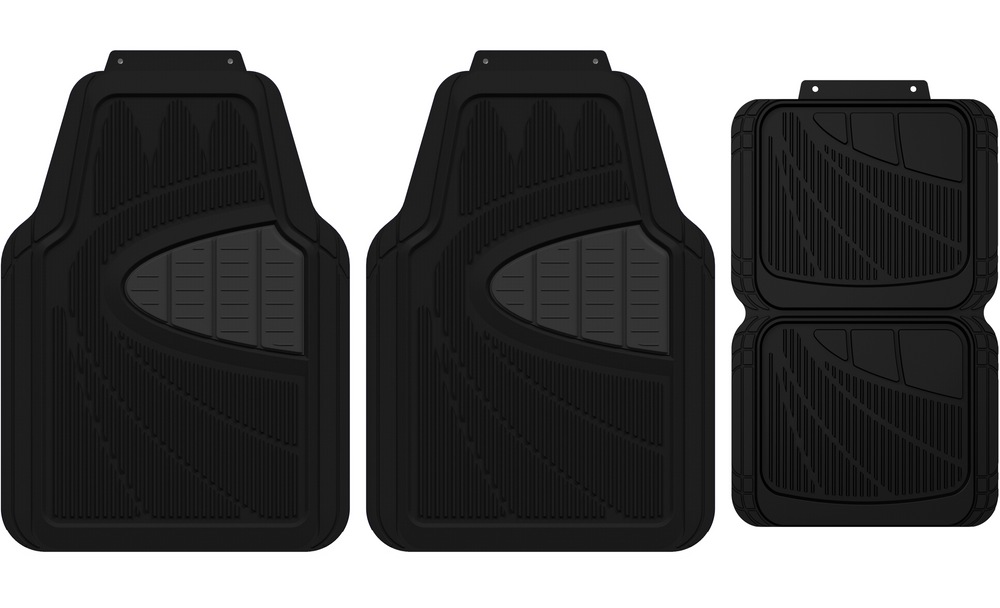 MotoMaster 2Tone Car Floor Mat Set, 4pk Canadian Tire