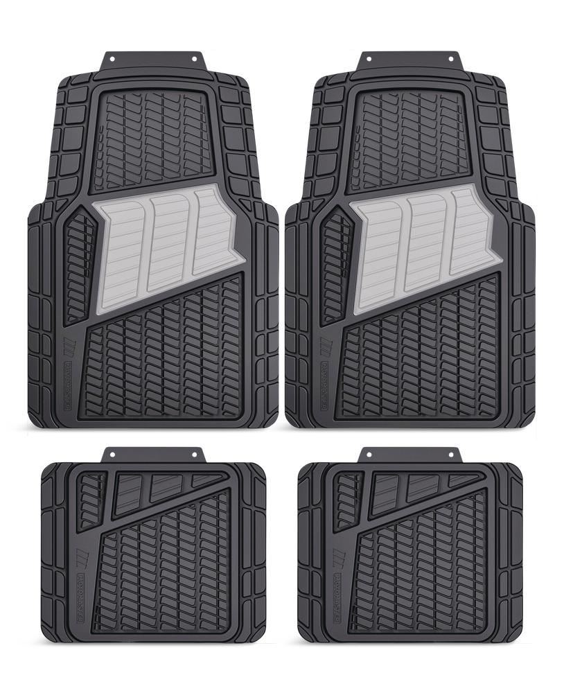 MotoMaster 2Tone Car Floor Mat Set, 4pk Canadian Tire