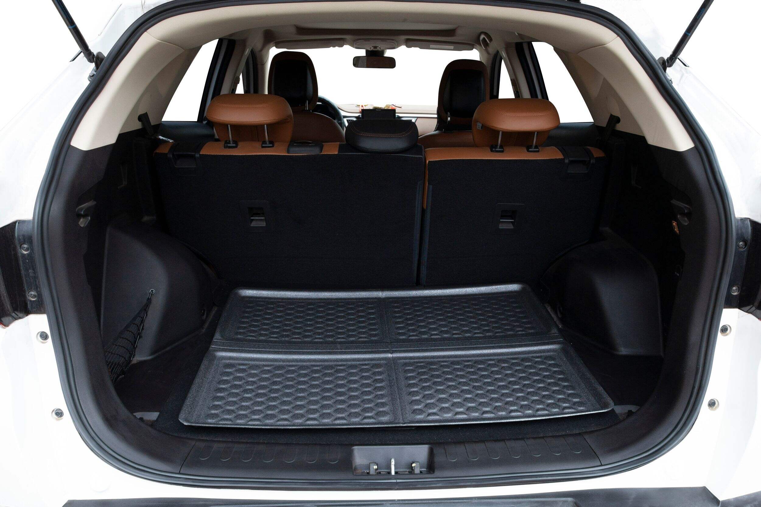 MotoMaster Foldable Trunk Tray Mat, Black Front_Elevated