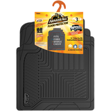 Armor All Truck Floor Mats, Black, 3-pk Front_Flat