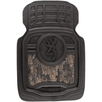 Browning Buckmark Branding Realtree Timber Camo Car Floor Mats, Black & Camo, 2-pk Overhead_Flat