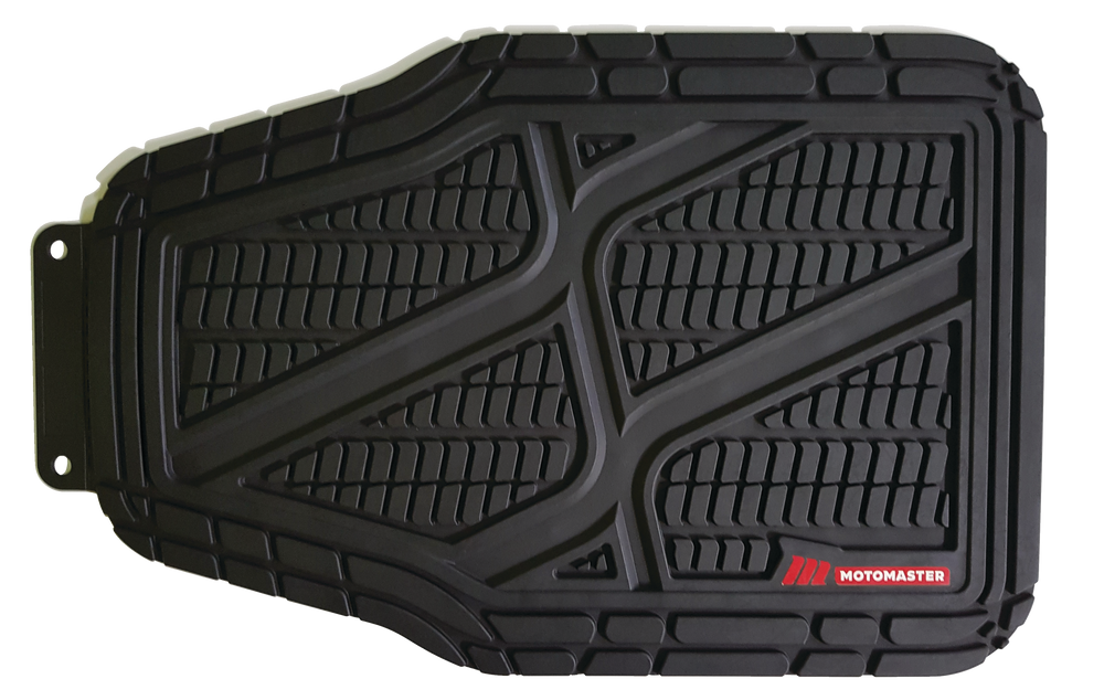 MotoMaster Natural Rubber All Season Small Tread Car Floor Mat Set