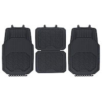 Michelin Year Round Rubber Protection Mats, Black, 4-pk Overhead_Flat