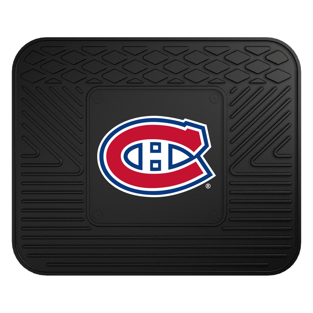 Fan Mats NHL Montreal Canadiens Utility Mat, Black, 1pc Canadian Tire