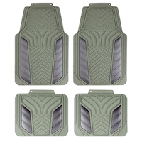 Autotrends Apex Floor Mat, Universal Fit, Assorted Colours, 4-pc