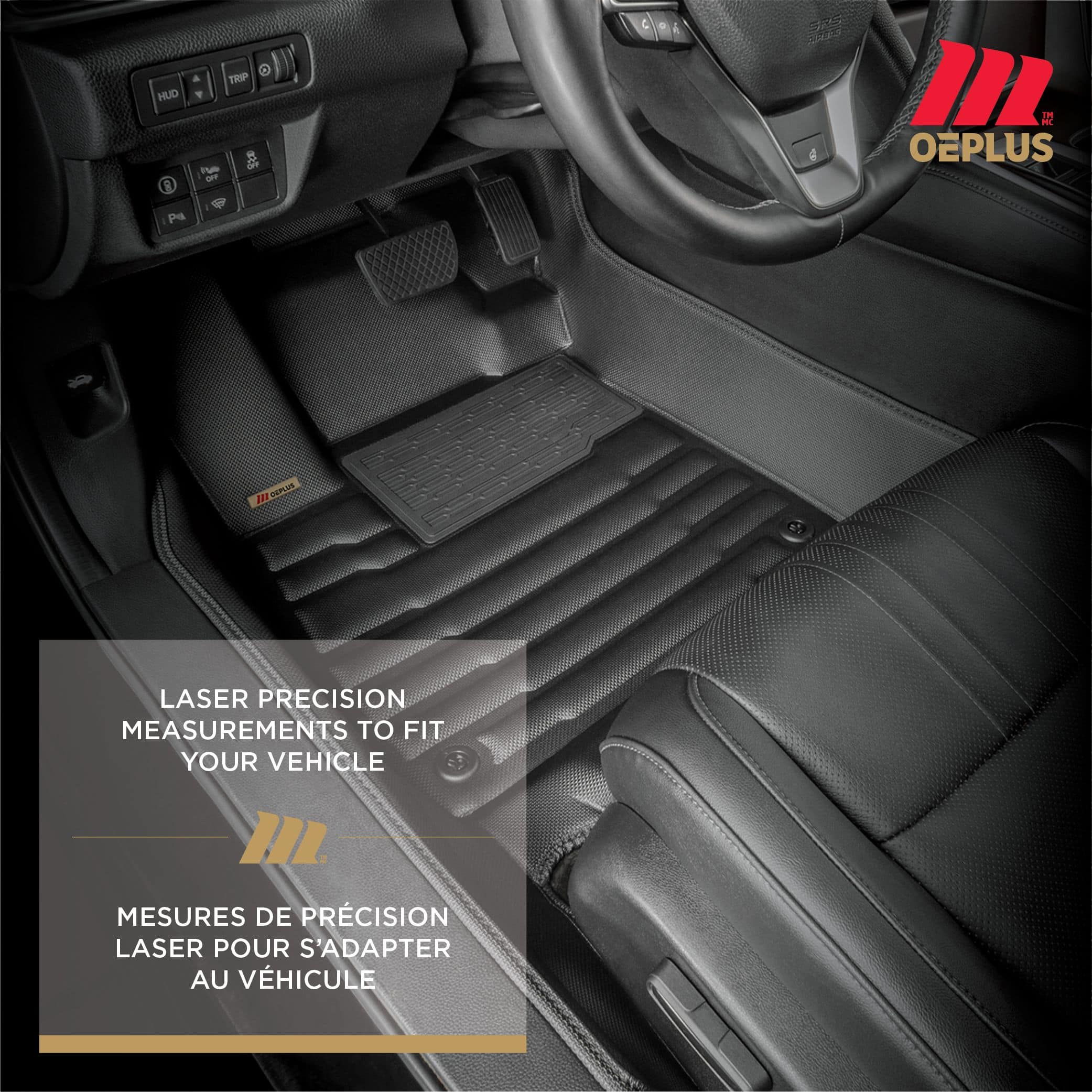 MOTOMASTER OEPLUS 2022 2024 Hyundai Santa Cruz Custom Floor Mat