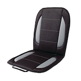 AutoTrends Full Back & Seat Cushion, Black Front_Angled_Left