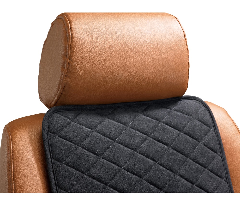 AutoTrends Quilted Heated Seat Cushion, Black Canadian Tire