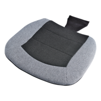 AutoTrends Slim Gel Seat Cushion, Grey Overhead_Plunge