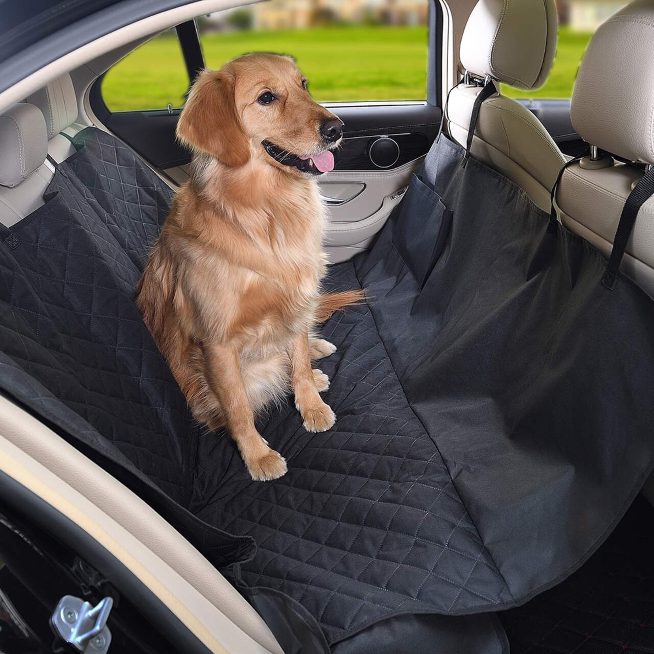 Housse de siège d'auto pour chien Porte-animaux imperméable à l'eau pour  chiens Tapis de voyage pour chat Protecteur de voiture Couverture Sécurité  Transport Accessoires pour animaux de compagnie